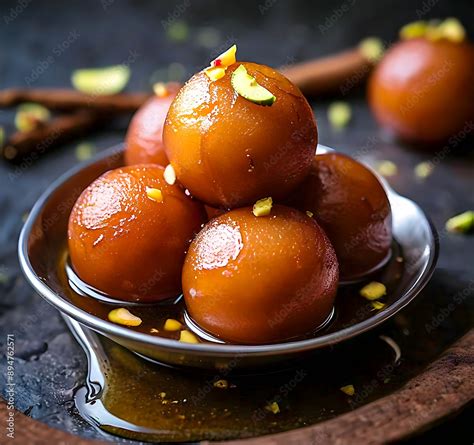 Gulab Jamun v sladkom sirupe