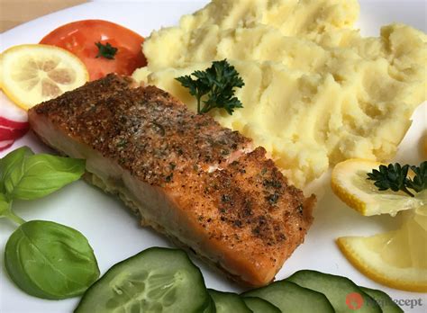 Losos pečený v papieri