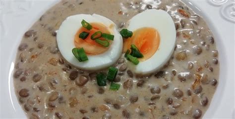 šošovicový prívarok so špekačkou