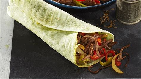 Hovädzie fajita tortilly