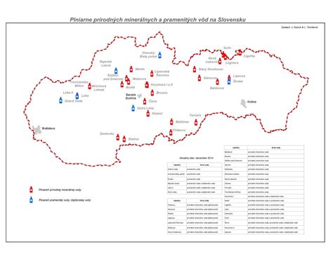 Mapa Slovenska s vyznačenou Spišskou Novou Vsou