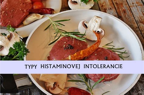 Tabuľka symptómov histamínovej intolerancie rozdelených podľa orgánových systémov