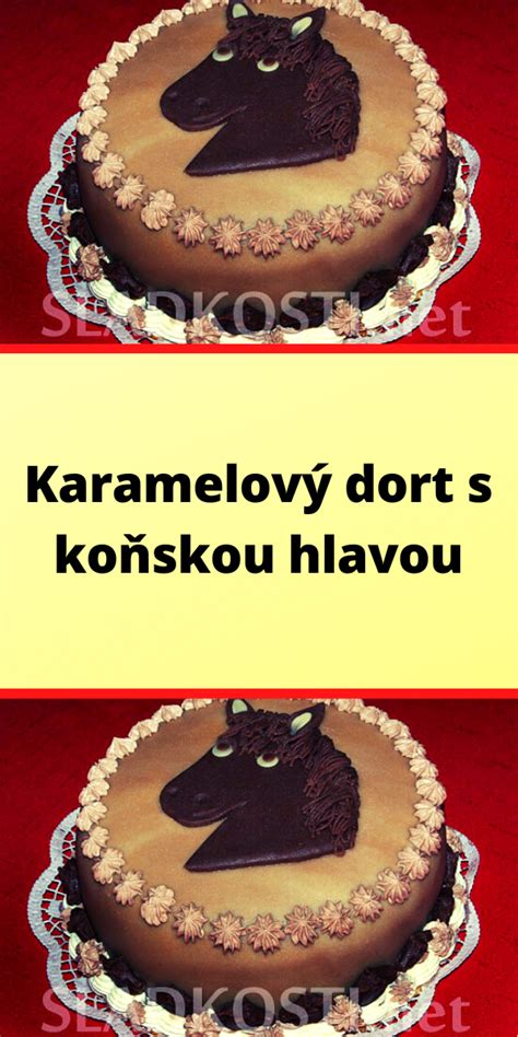 Schéma vrstvenia torty s konskou hlavou