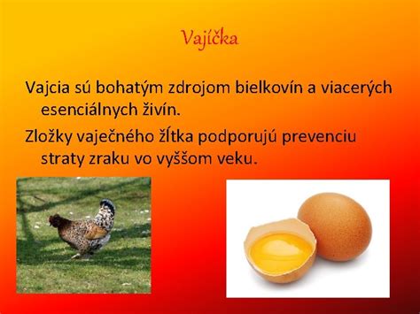 Ilustrácia vaječného žĺtka s vyznačenými živinami