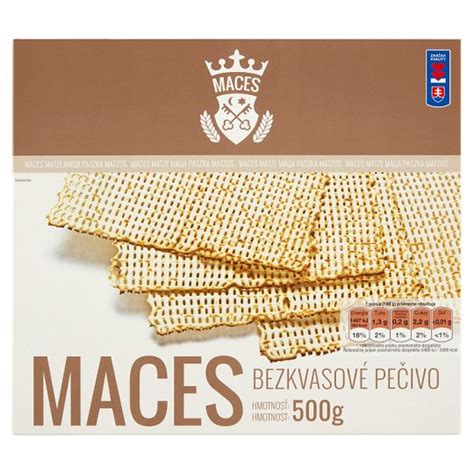 Maces - bezkvasové pečivo