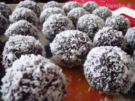 ingrediencie na kokosové guľky