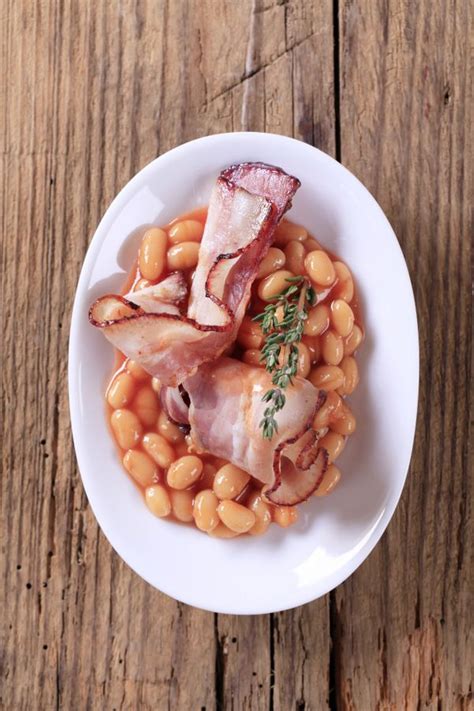 Pripravená zelenina a opečená slanina