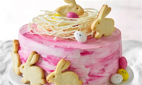 Veľkonočná torta v tvare zajačika