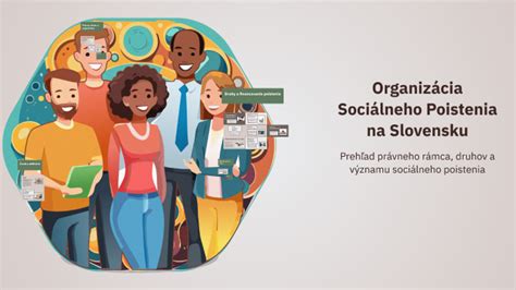Ilustrácia znázorňujúca rôzne typy sociálneho poistenia na Slovensku