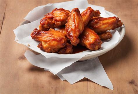 tradičné americké barbecue kuracie krídelká