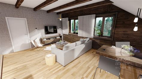 Interiér apartmánu so senom