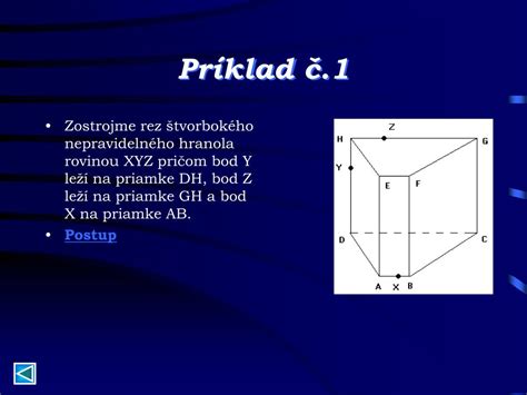 Rezy rôznych mnohostenov: hranol a štvorsten