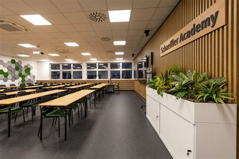 Fotografia moderných školiacich priestorov ZSSK Akadémie