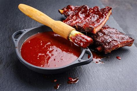 Ingrediencie na BBQ omáčku