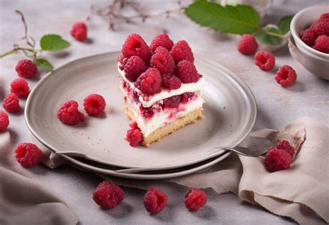 Malinová plnka s mascarpone vo vrstvách