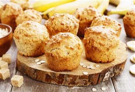 Banánové muffiny
