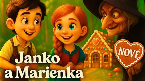 Janko a Anička jedia kašu z čarovného hrnčeka