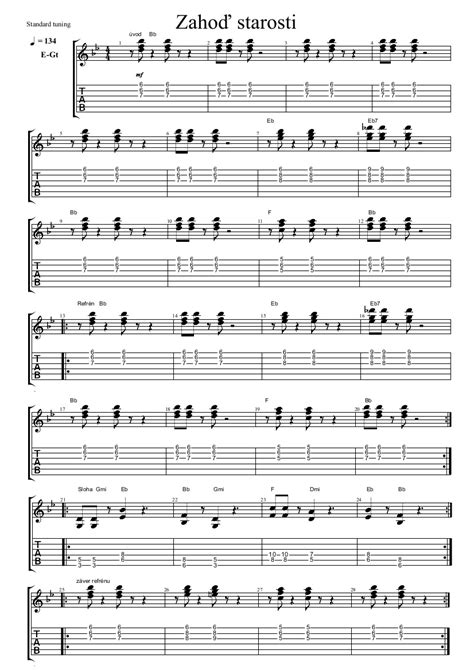 Gitara s akordmi