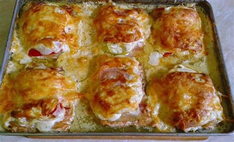 Zapečené kuracie prsia so zeleninou