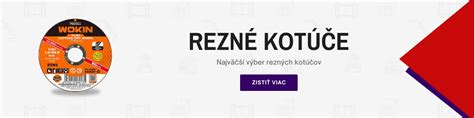 Rôzne typy rezných kotúčov na obkladačky