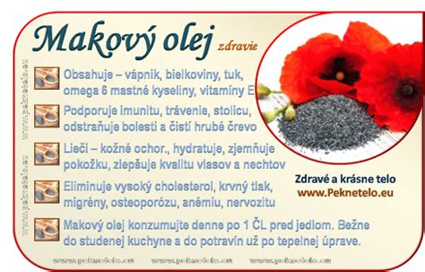 Použitie makového oleja na pleť