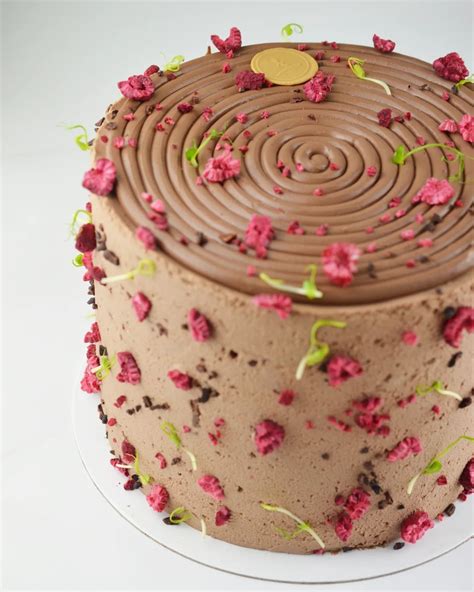 Malinová ganache na dezerte
