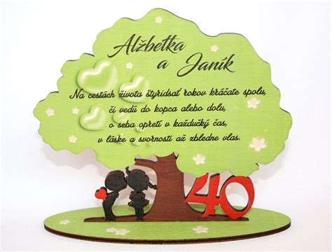 Tabuľka s výročiami svadby