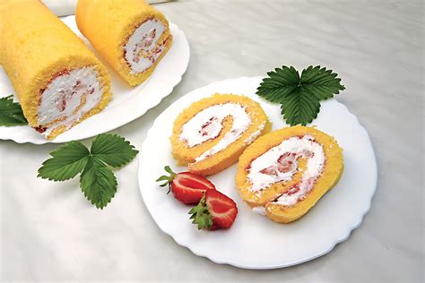 Príklady rôznych náplní do rolády