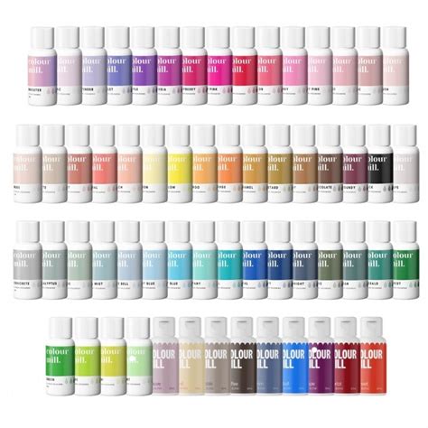 Paleta 60 odtieňov farieb Colour Mill
