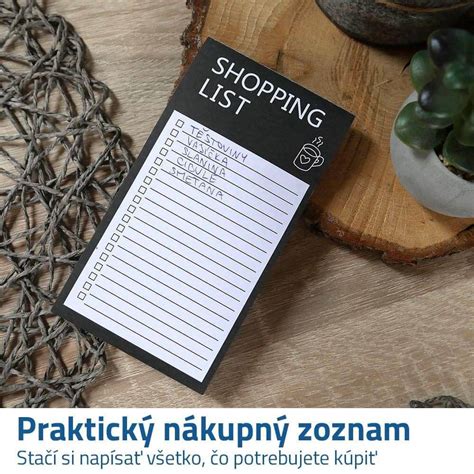 Nákupný zoznam s tipmi na úsporu a univerzálne suroviny