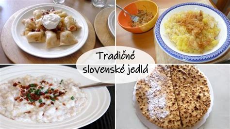 Tradičné slovenské jedlá na tanieri