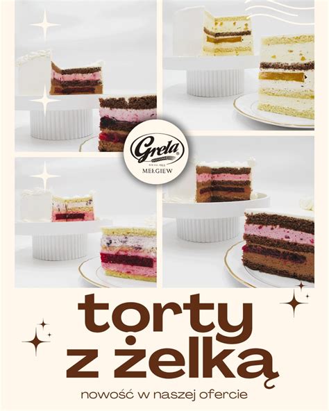 Rozmanité torty z Créme Chic