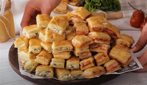 Slané jednohubky z celozrnného pečiva