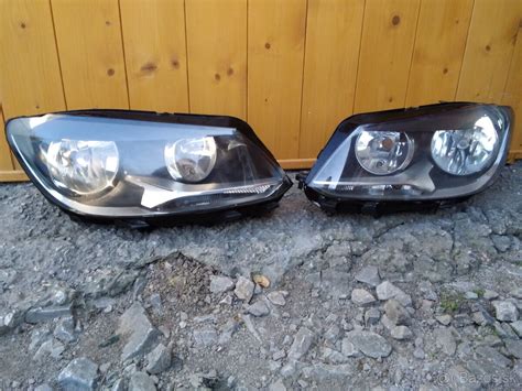 Detail hmlového svetla na VW Touran