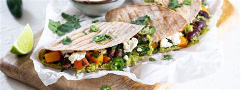 Quesadilla s avokádovou pastou