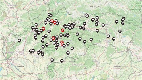 Mapa najväčších detských interiérových parkov na Slovensku