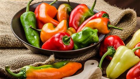 Sortiment papriky v supermarkete