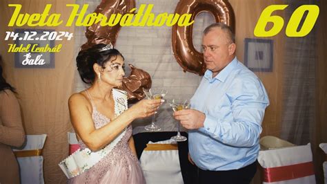 Oslava 60. narodenín muža s tortou