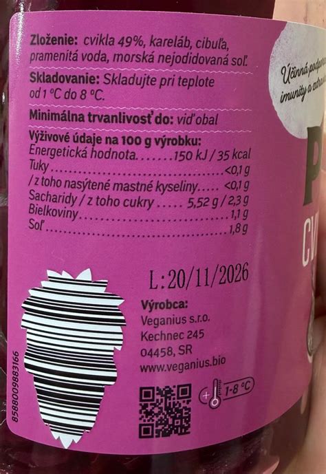 Cvikla a jej nutričné hodnoty (infografika)