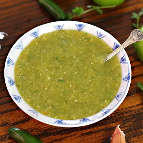 Ingrediencie pre Salsa Verde