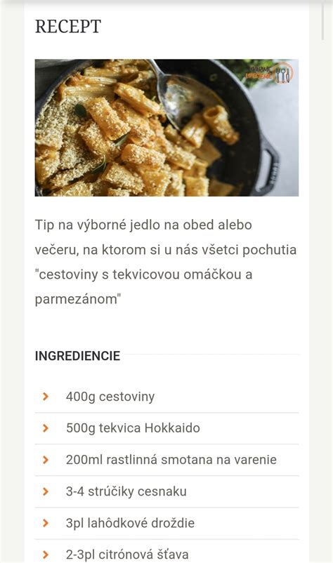 Ingrediencie na Hokkaido nátierku s koreninami