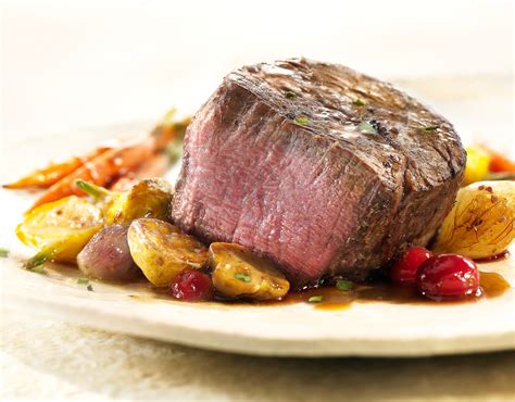 Servírovaný grilovaný teľací filet