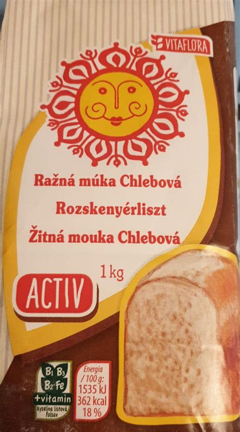 Ražná chlebová múka v miske