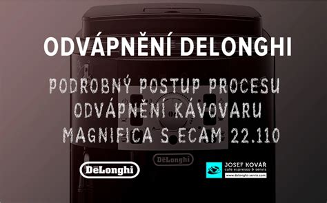 Infografika: Postup odvápnenia kávovaru