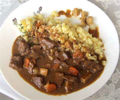 Hovädzie Bourguignon