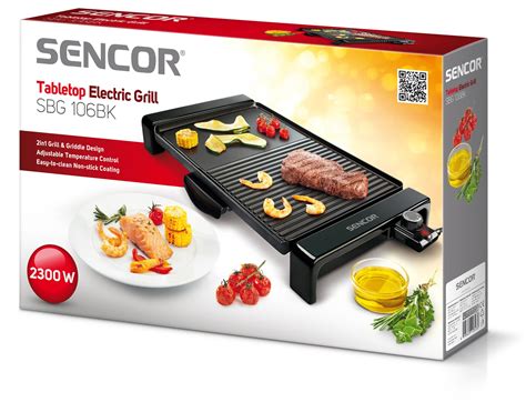 Elektrický kontaktný gril Sencor SBG 5030BK