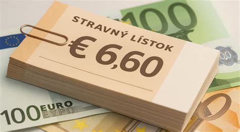 Finančné toky a poplatky pri používaní stravných lístkov