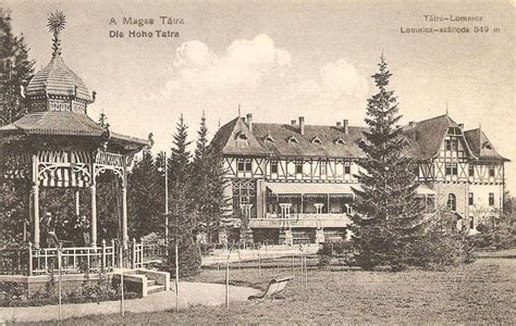 Historická fotografia hotela Tatra v Nitre