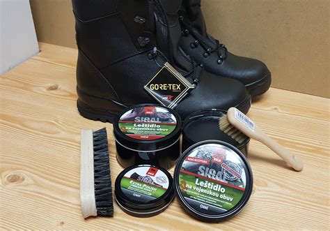 Produkty na ošetrovanie koženej obuvi