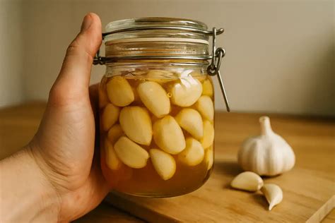 Proces fermentácie cesnaku